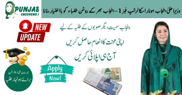 CM Punjab Honhaar Scholarship Phase 1 – Empowering Bright Students Across Punjab