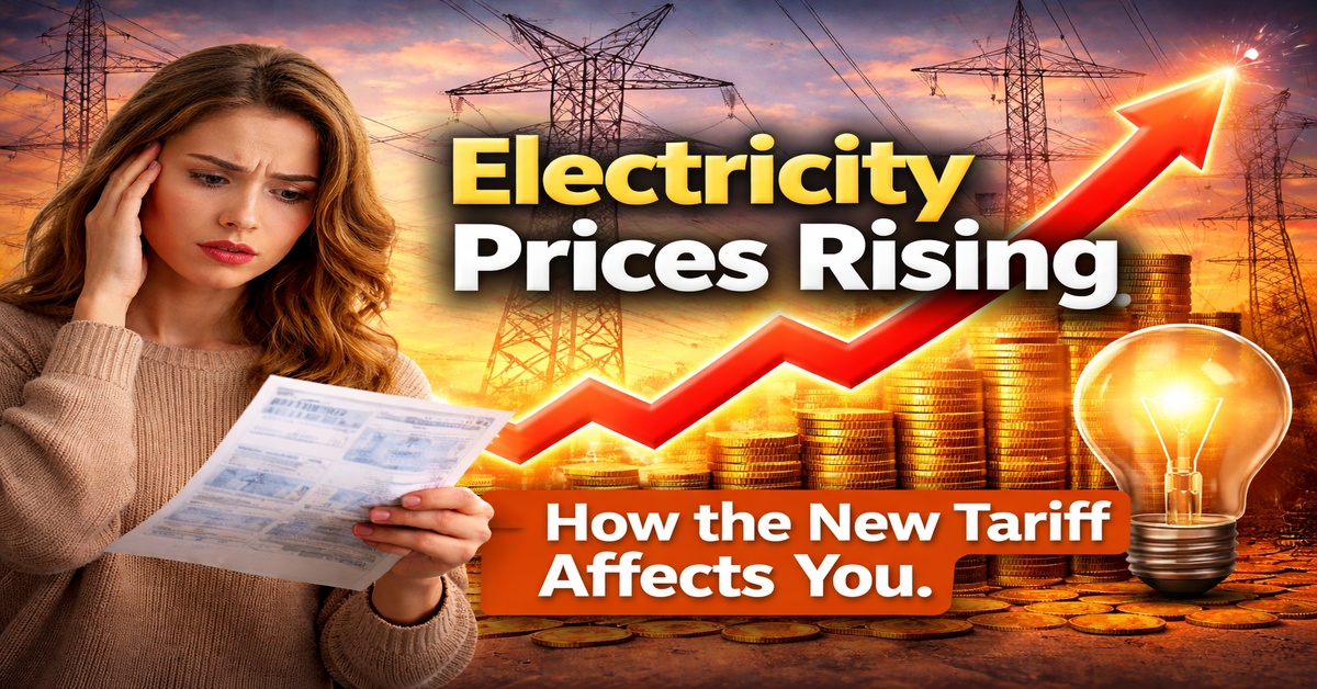 Electricity Prices Rising - How the New Tariff Affects You