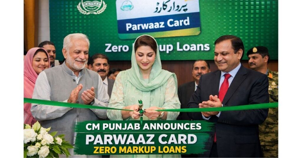 CM Punjab Announces Parwaaz Card Zero Markup Loans