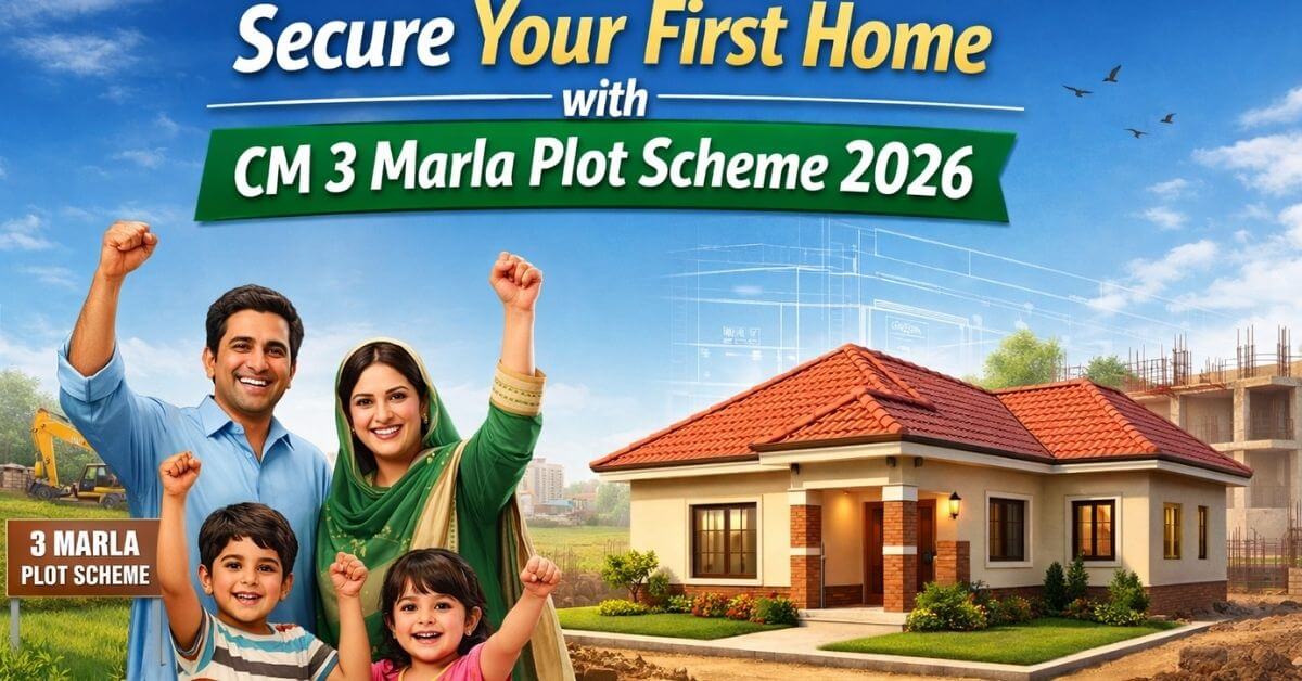 Secure Your First Home with CM 3 Marla Plot Scheme
