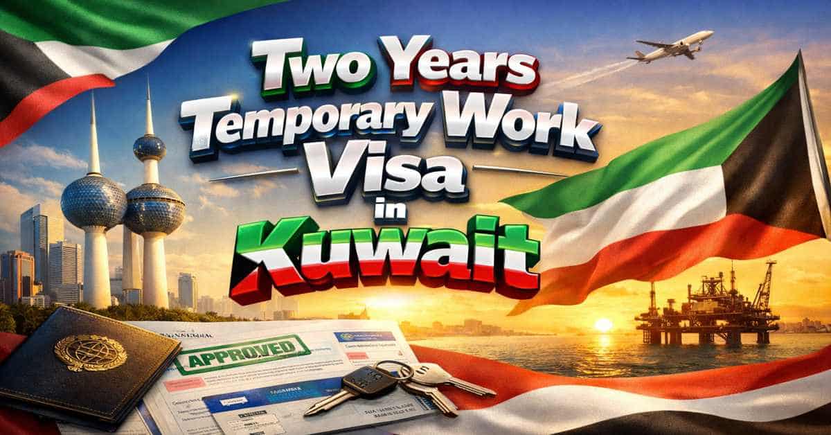Two Years Temporary Work Visa in Kuwait