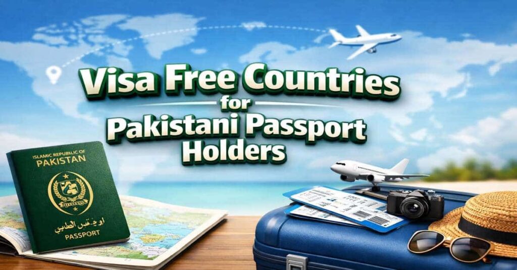Visa Free Countries for Pakistani Passport Holders