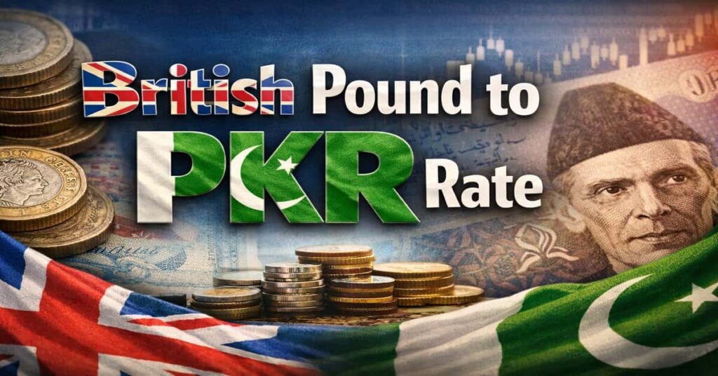 British Pound to PKR Rate