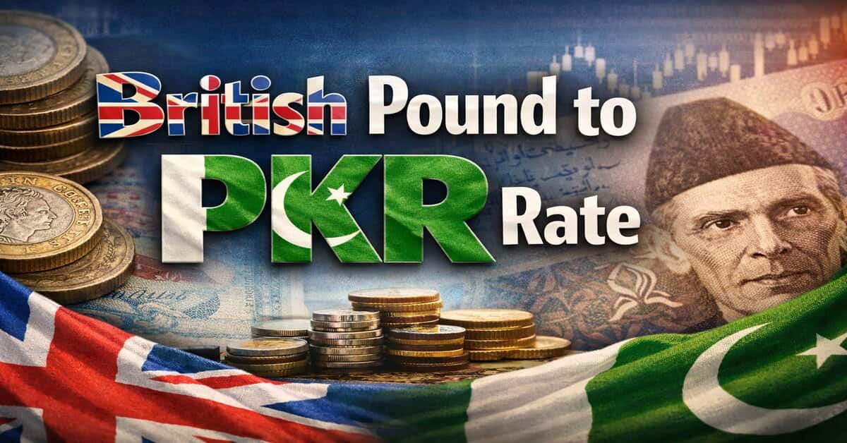 British Pound to PKR Rate