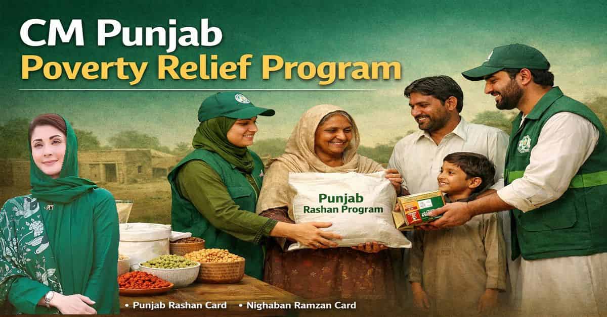 CM Punjab Poverty Relief Program