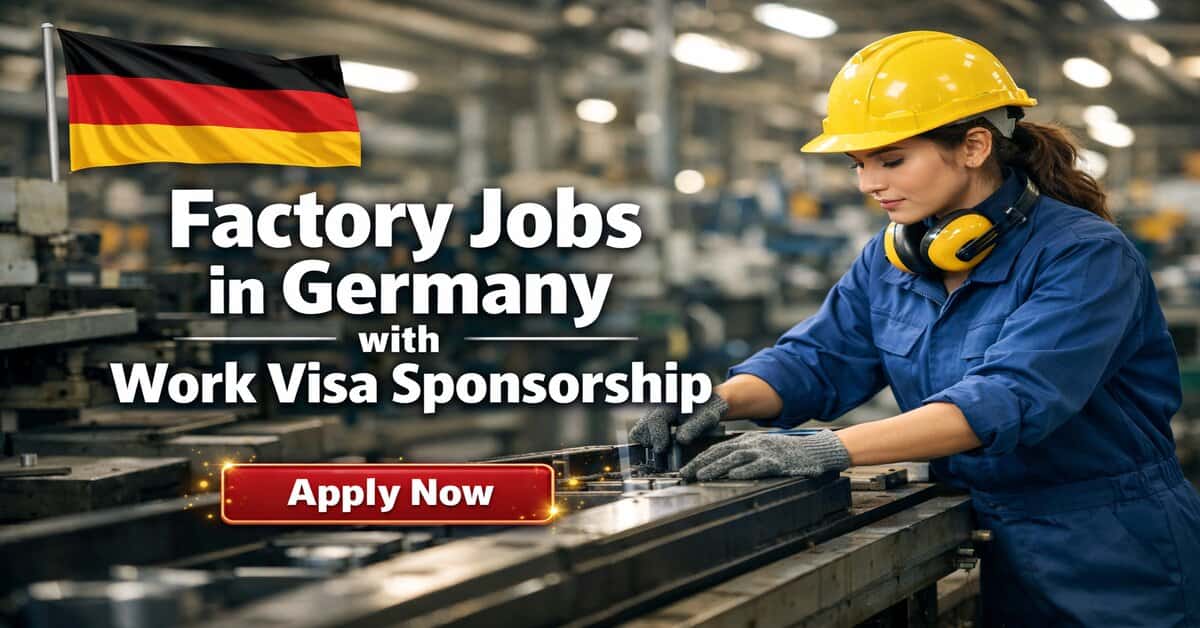 Factory Jobs in Germany with Work Visa Sponsorship