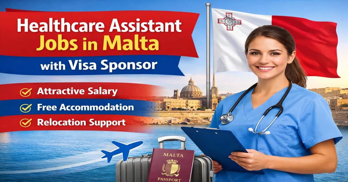 Healthcare Assistant Jobs in Malta with Visa Sponsor