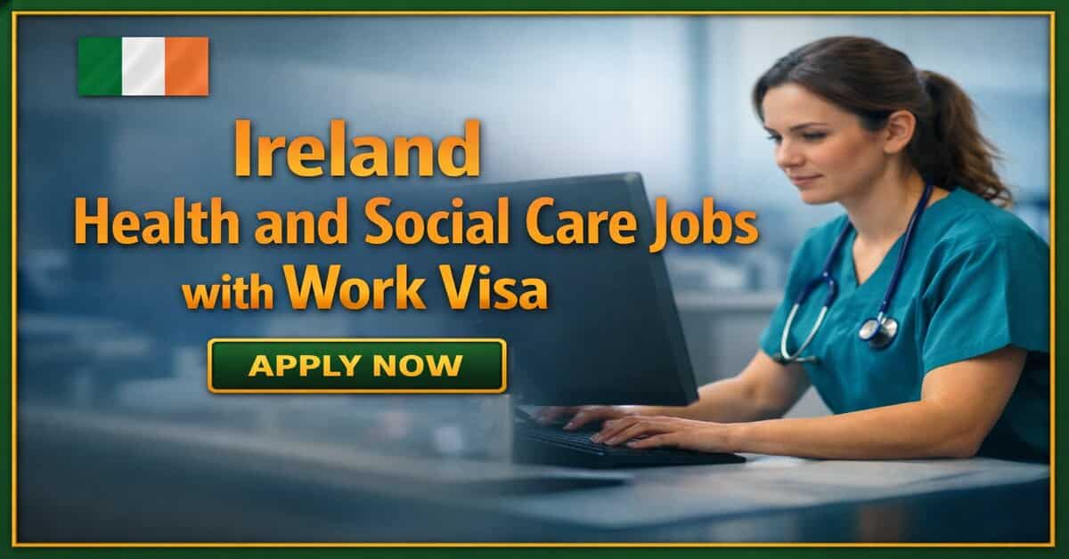 Ireland Health and Social Care Jobs with Work Visa