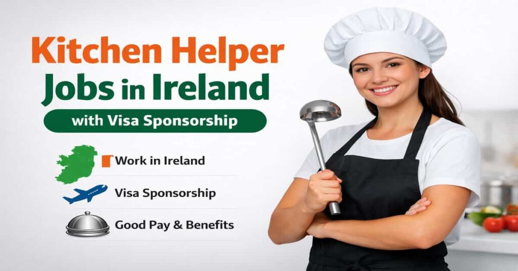 Kitchen Helper Jobs in Ireland with Visa Sponsorship