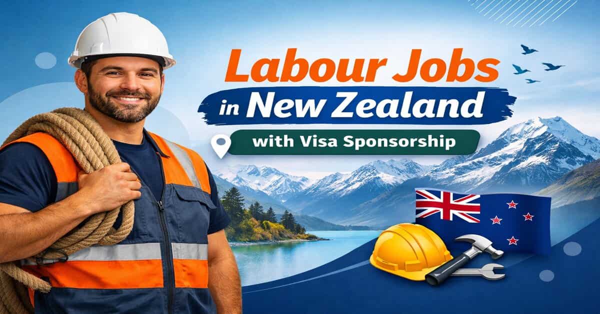 Labour Jobs in New Zealand with Visa Sponsorship