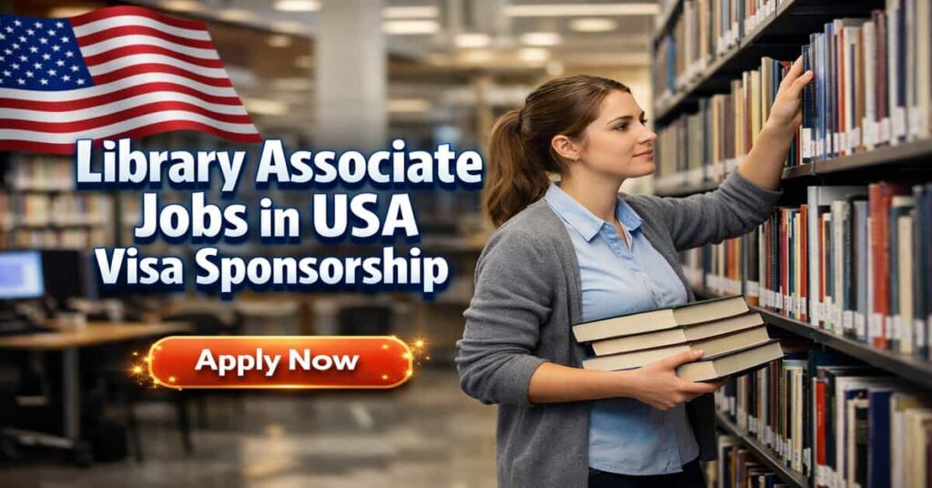 Library Associate Jobs in USA with Visa Sponsorship