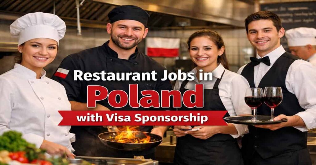 Restaurant Jobs in Poland with Visa Sponsorship