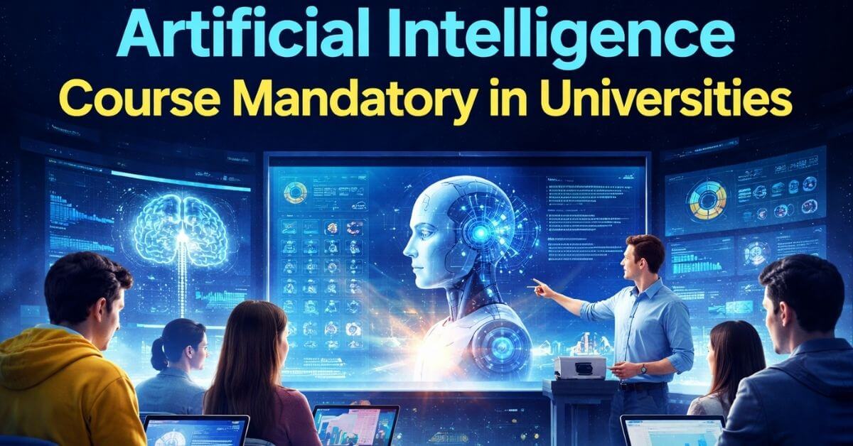 Artificial Intelligence Course Mandatory in Universities