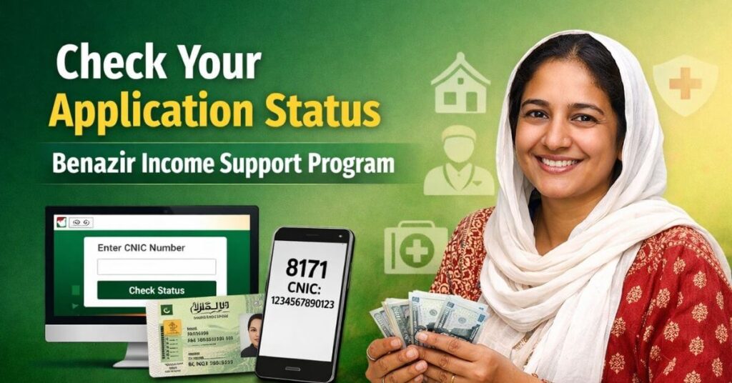 Check Your Application Status Benazir Income Support