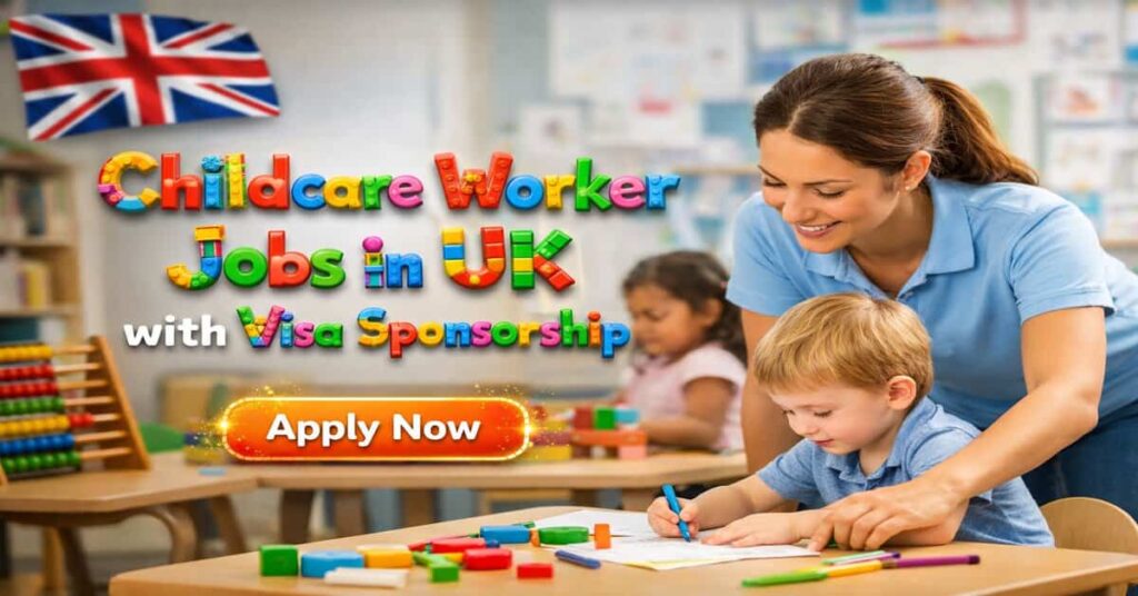 Childcare Worker Jobs in UK with Visa Sponsorship