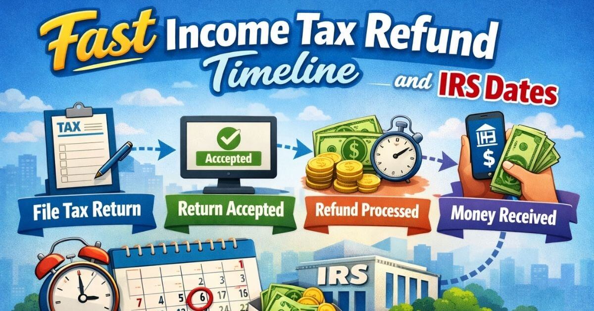 Fast Income Tax Refund Timeline and IRS Dates