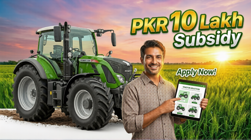 Green Tractor Phase 3 2026: Payment Deadline & Step-by-Step Guide to Claim PKR 10 Lakh Subsidy 1 Green Tractor Phase 3 2026 Payment Deadline