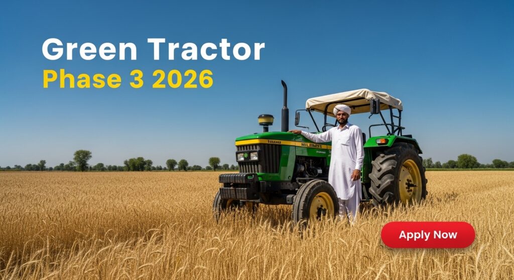 Green Tractor Phase 3 2026 Payment Deadline & Step-by-Step Guide to Claim PKR 10 Lakh Subsidy