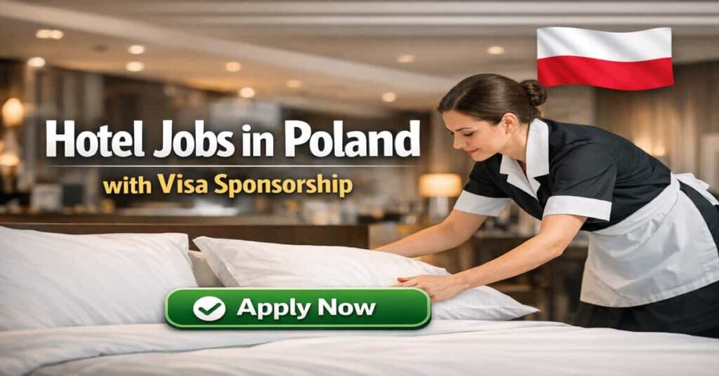 Hotel Jobs in Poland with Visa Sponsorship