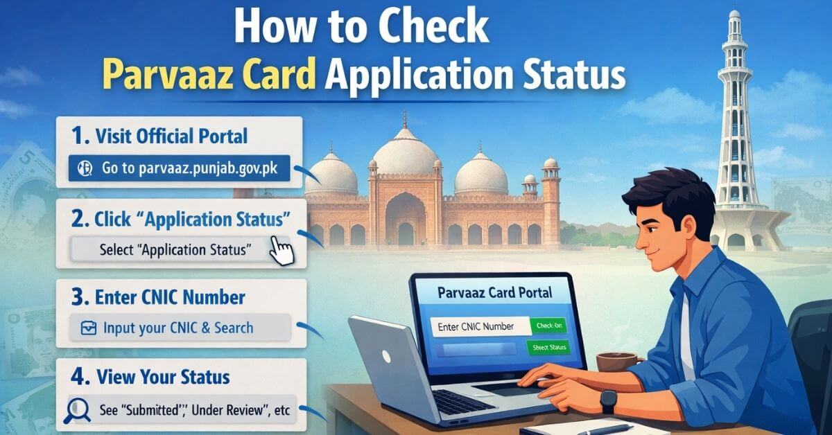 How to Check Parvaaz Card Application Status