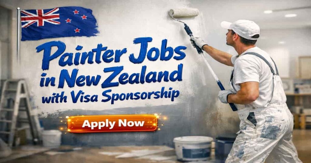 Painter Jobs in New Zealand with Visa Sponsorship
