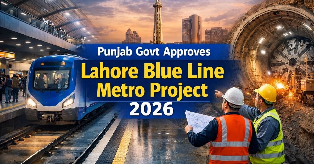 Punjab Govt Approves Lahore Blue Line Metro Project