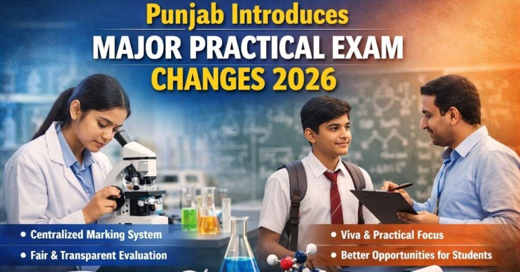Punjab Introduces Major Practical Exam Changes 2026