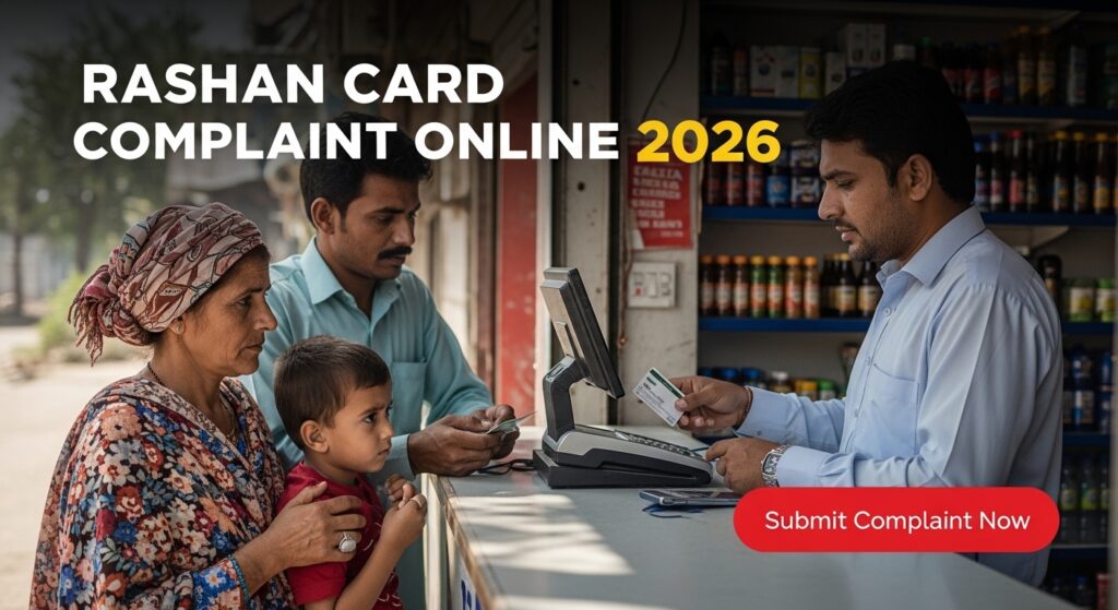 Rashan Card Complaint Online 2026 How to File & Resolve Issues Fast (Complete Guide)
