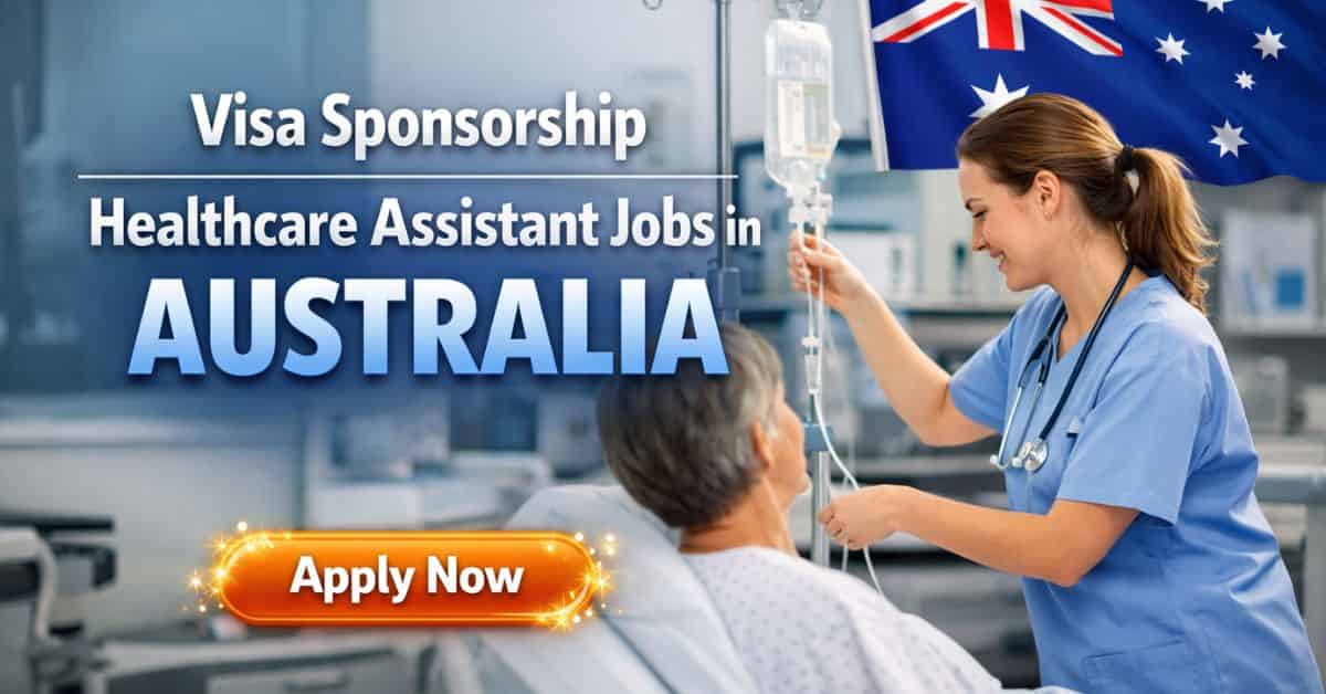Visa Sponsorship Healthcare Assistant Jobs in Australia