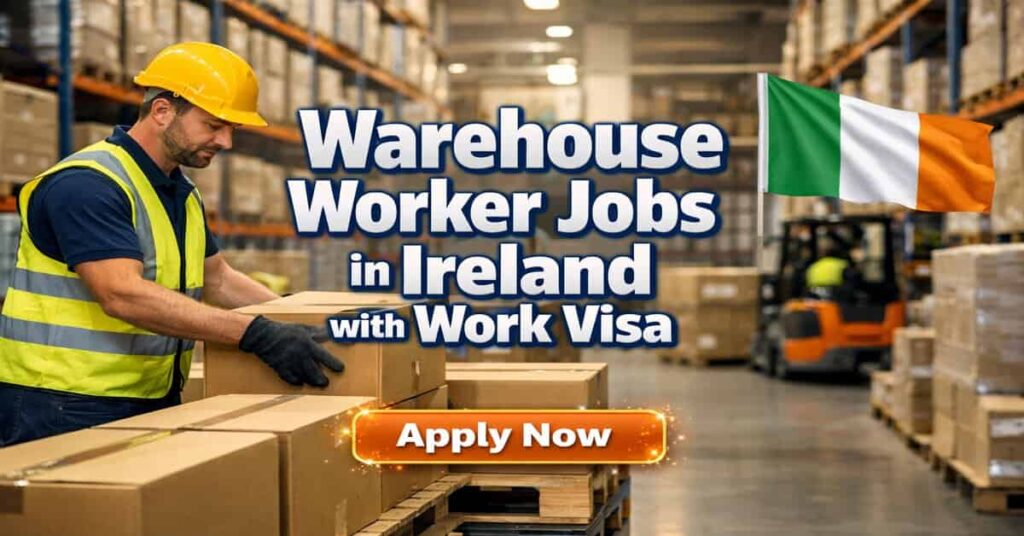 Warehouse Worker Jobs in Ireland with Work Visa